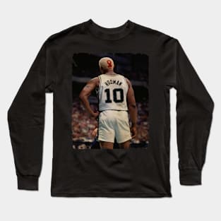 Dennis Rodman - San Antonio Spurs Vintage Long Sleeve T-Shirt